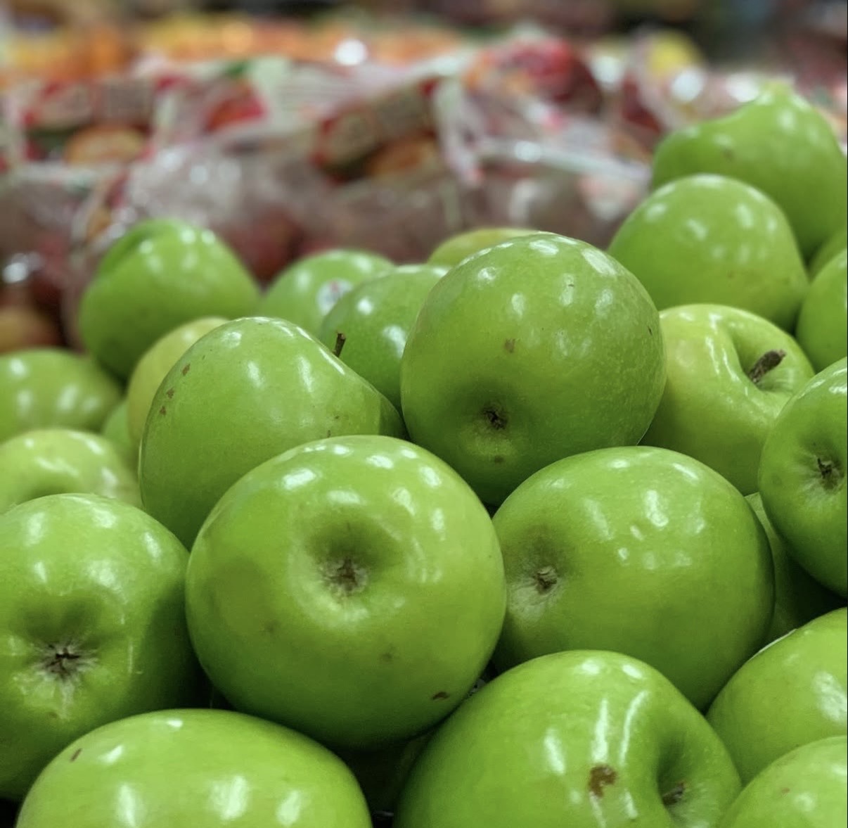 Green apples